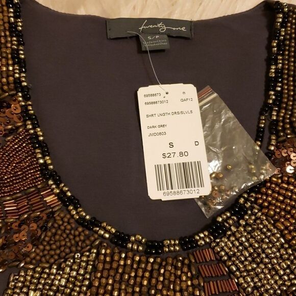 COPY - Forever 21 embellished,  spandex dress size small - Picture 5 of 7